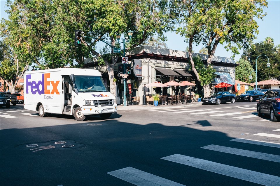 FedEx Express delivery vehicle